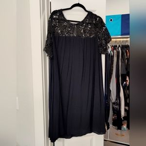 Black Lace Lane Bryant Dress